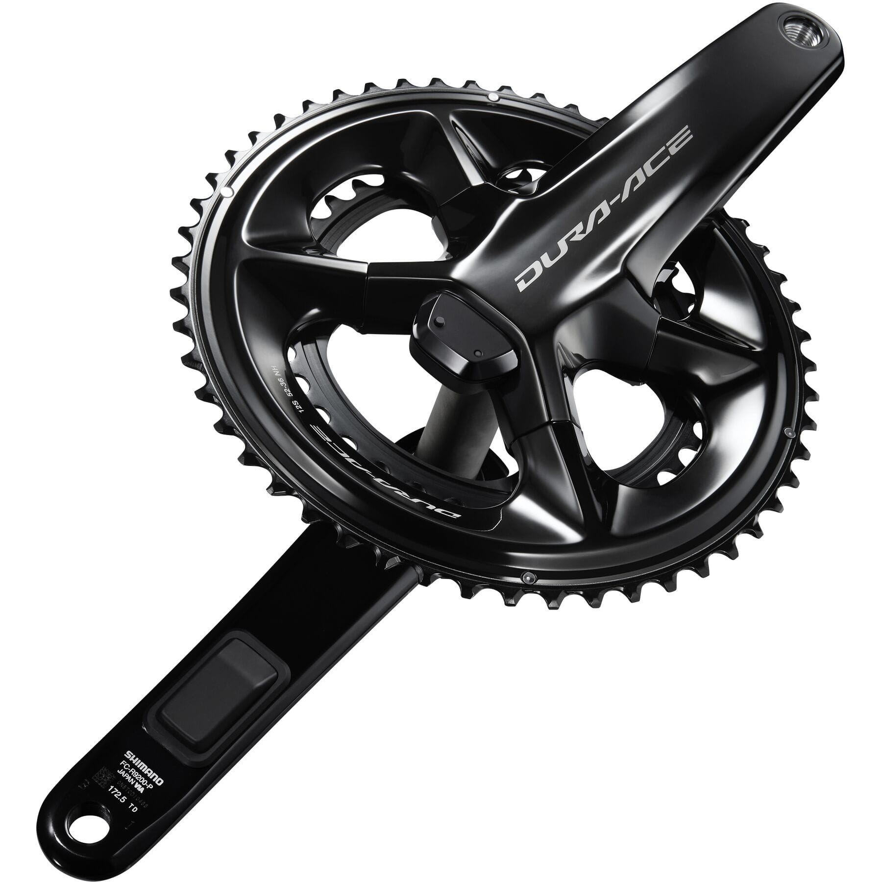 FC-R9200 Dura-Ace 12-speed double Power Meter chainset, 52 / 36T
