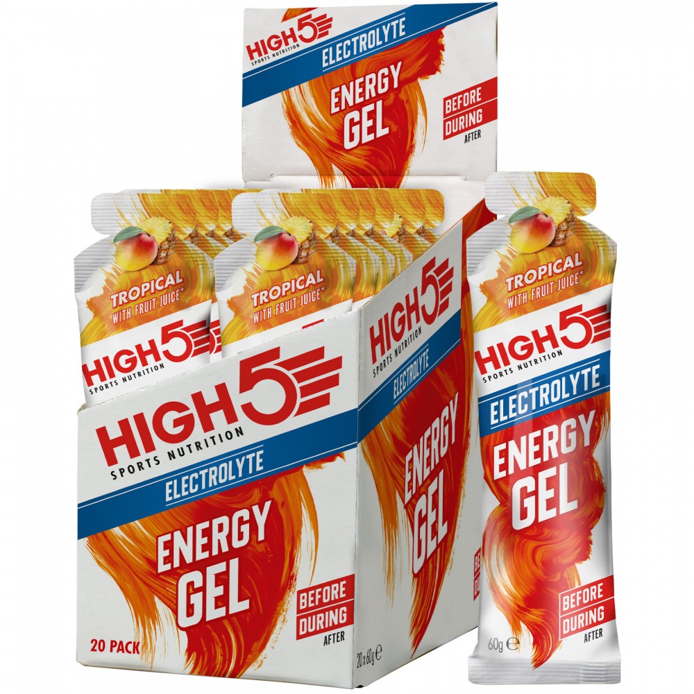High 5 Energy Gel Electrolyte-Nutrition Gels & Chews-High5-Chain Driven Cycles-Sligo-Ireland