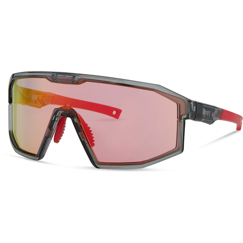 Madison Enigma Sunglasses-Sunglasses-Madison-Crystal Smoke/Pink Rose Mirror-Chain Driven Cycles