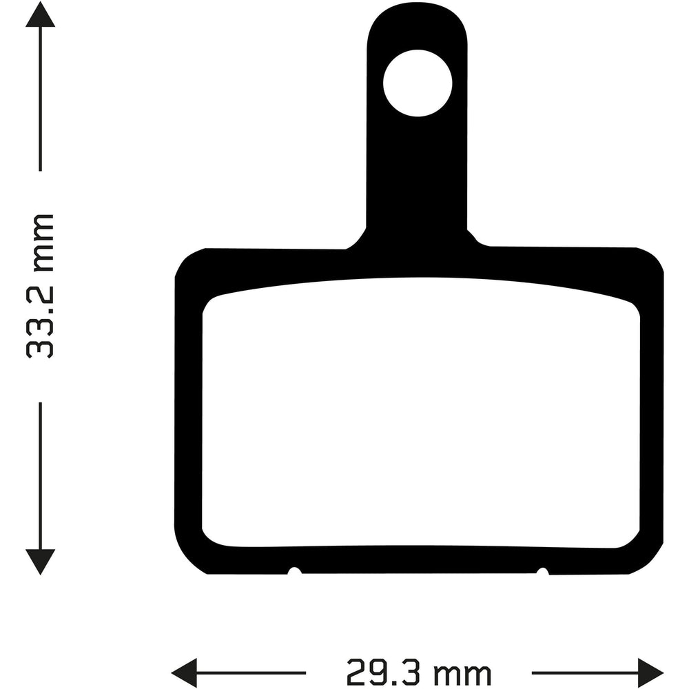 Aztec Sintered Disc Brake Pads for Shimano Deore M515 / M525 / M575-AZTEC-Chain Driven Cycles
