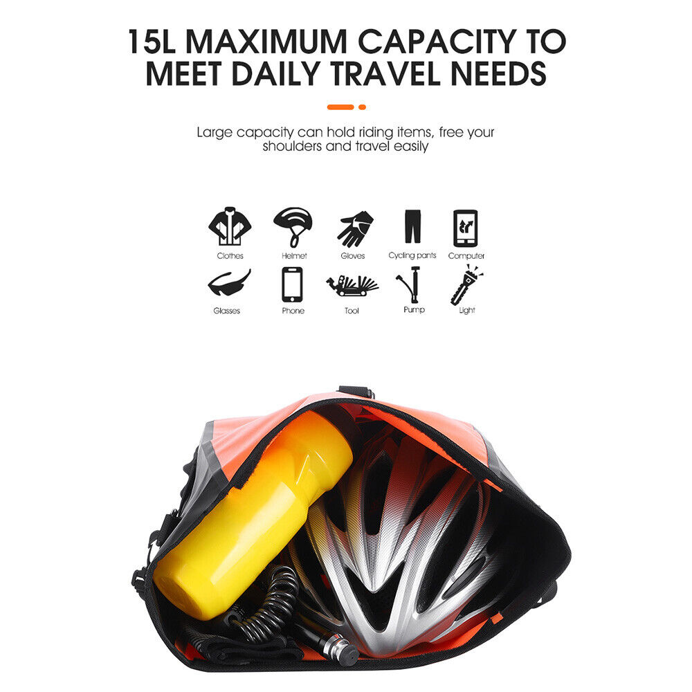 WB Bicycle Pannier Waterproof Dry Bag-Bicycle Bags & Panniers-WB-Chain Driven Cycles-Sligo-Ireland