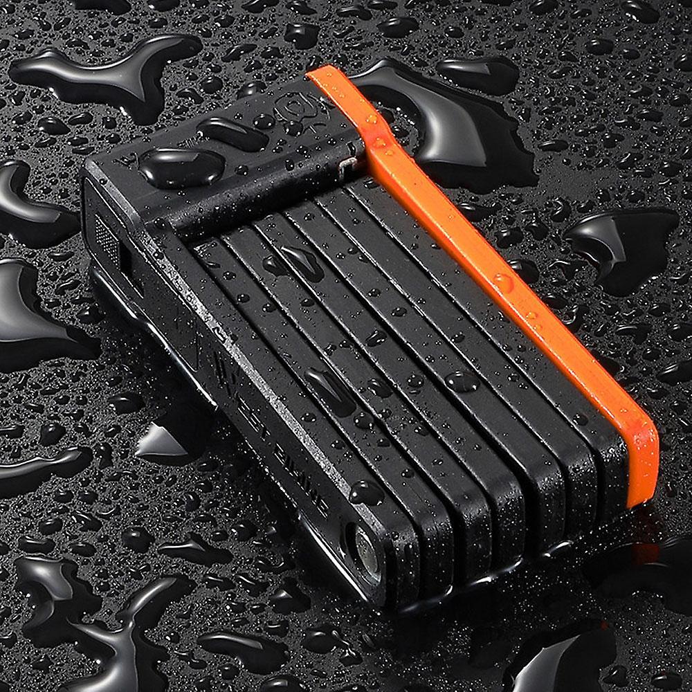 WB Compact Folding Bike Lock-Bicycle Locks-WB-Chain Driven Cycles-Sligo-Ireland