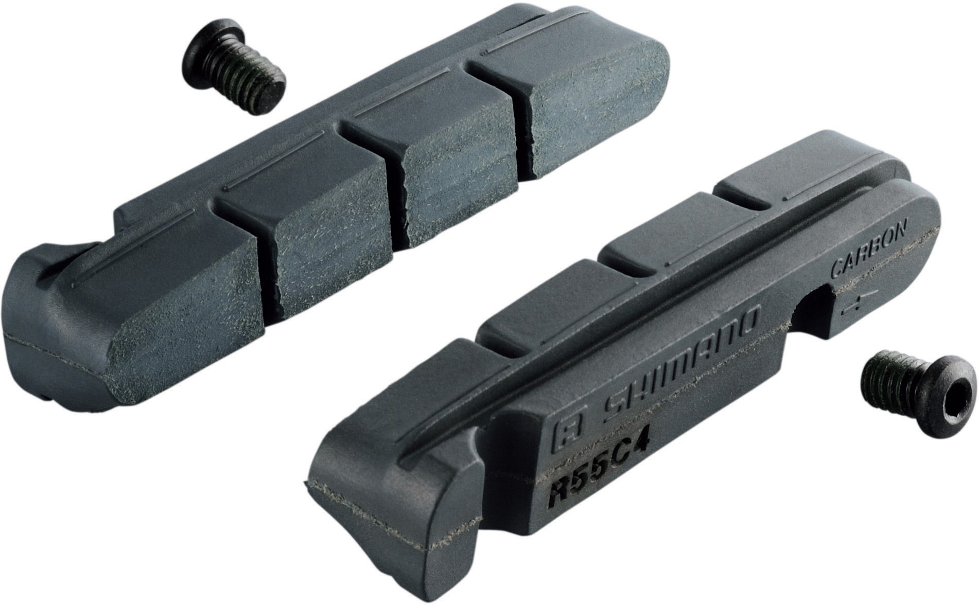 Shimano R55C4-1 Dura Ace cartridge pad inserts for carbon rim, pair