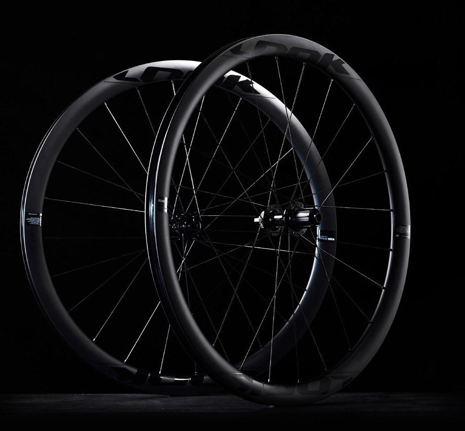 Look R38D disc brake wheelset Carbon Clincher-Look-Chain Driven Cycles-Sligo-Ireland