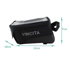 Vincita Top Tube Bag with Phone Pocket-Bicycle Bags & Panniers-Vincita-Chain Driven Cycles-Bike Shop-Ireland