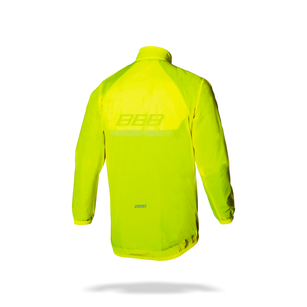 BBB BaseShield BBW-148 Rain Jacket - Yellow-Cycling Apparel & Accessories-BBB-XL-Chain Driven Cycles-Bike Shop-Ireland