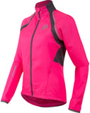 Pearl Izumi Women's ELITE Barrier Convertible Jacket Pink/Smoked Pearl-Bicycle Activewear-Pearl Izumi-X-Small-Chain Driven Cycles-Bike Shop-Ireland