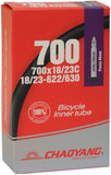 CHAOYANG 700 x 23/28 Tube-Bicycle Tubes-Chaoyang-48mm-Chain Driven Cycles-Bike Shop-Ireland