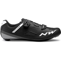 Northwave Core Plus Road Shoes 2019-Bicycle Shoes-Northwave-UK 12 Black-Chain Driven Cycles-Bike Shop-Ireland
