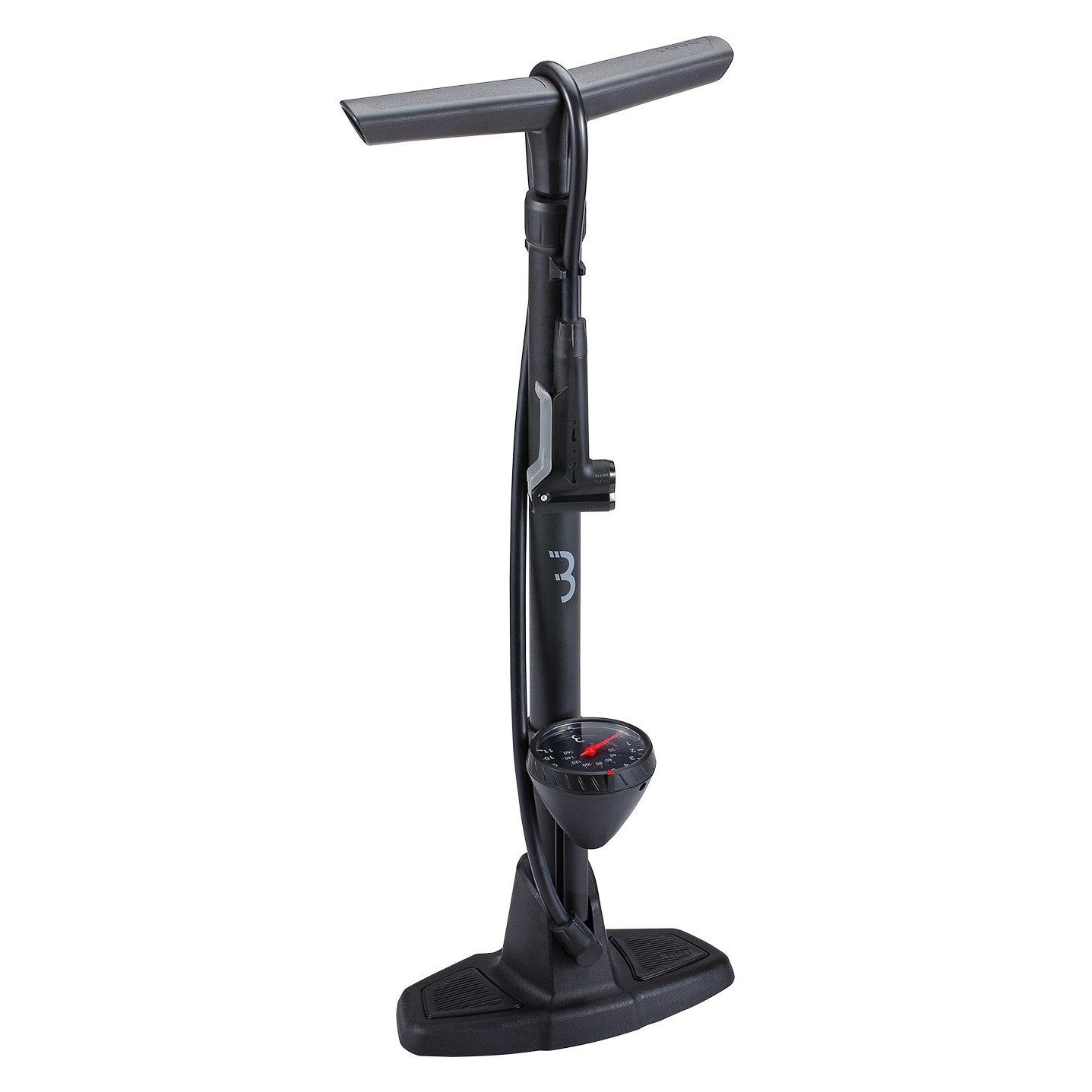 BBB Cycling AirWave BFP-20 Track Pump-Bicycle Pumps-BBB-Chain Driven Cycles-Bike Shop-Ireland