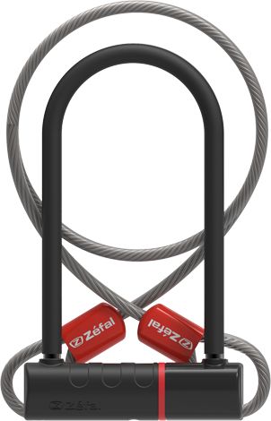 Zefal K-Traz U-17 Cable Lock-Bicycle Locks-Zefal-Chain Driven Cycles-Sligo-Ireland
