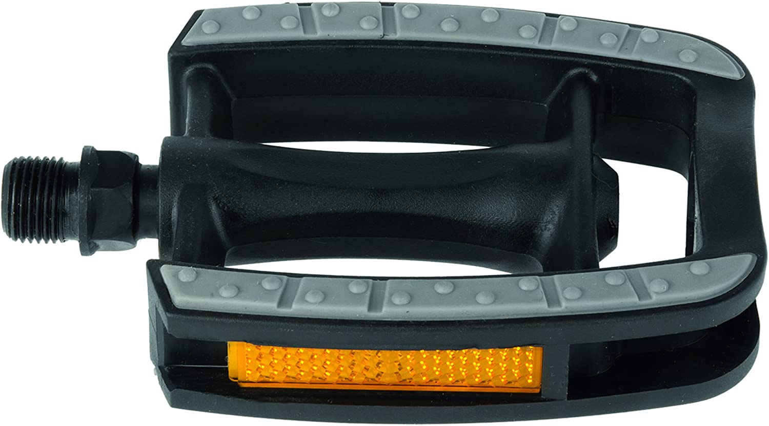 Pedali Piattaforma M-Wave Steady Flat Per Bici Elettrica – Asse Boro 9/16, Nero