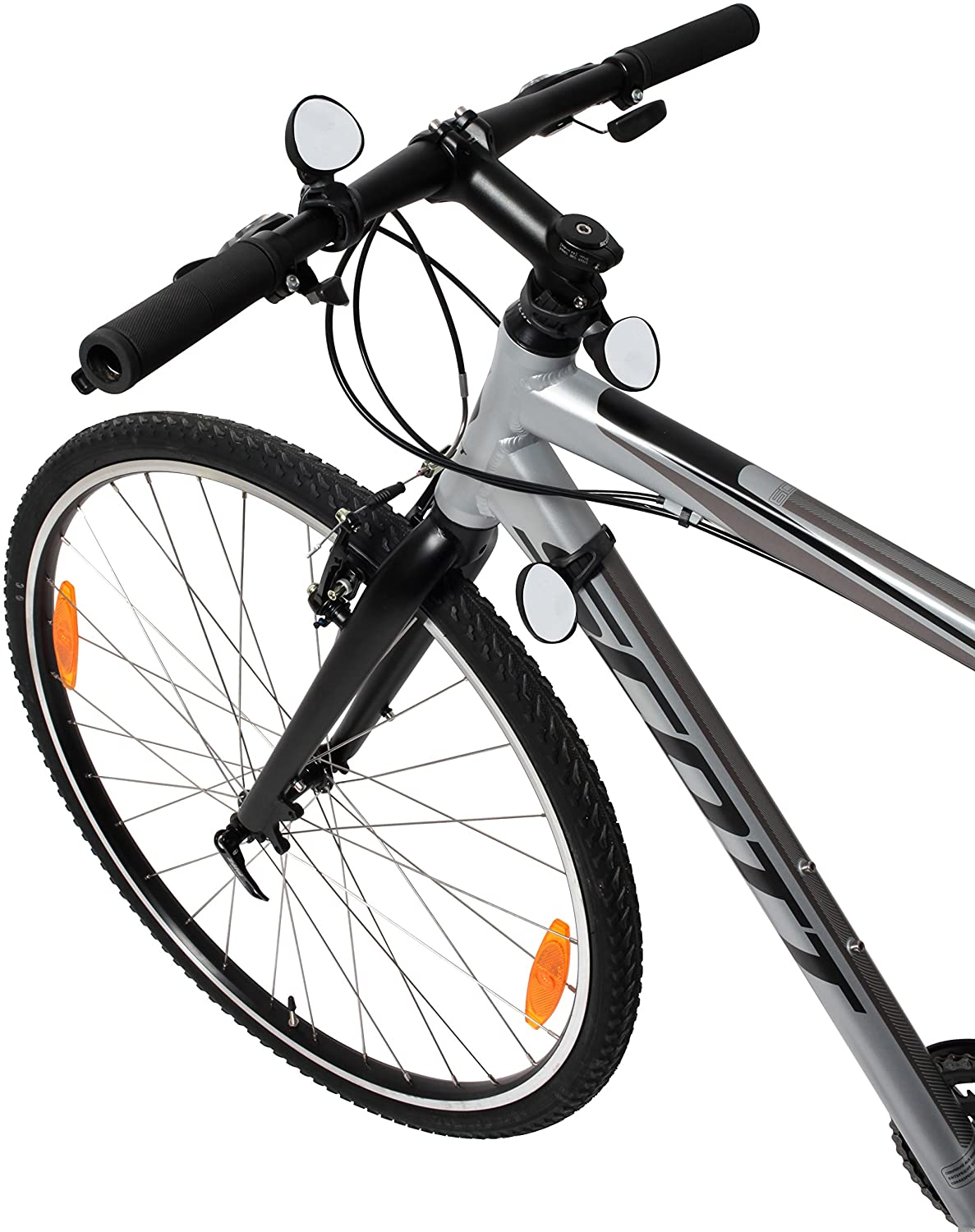 Zefal Spy Bicycle Mirror Black-Bicycle Mirrors-Zefal-Chain Driven Cycles-Bike Shop-Ireland