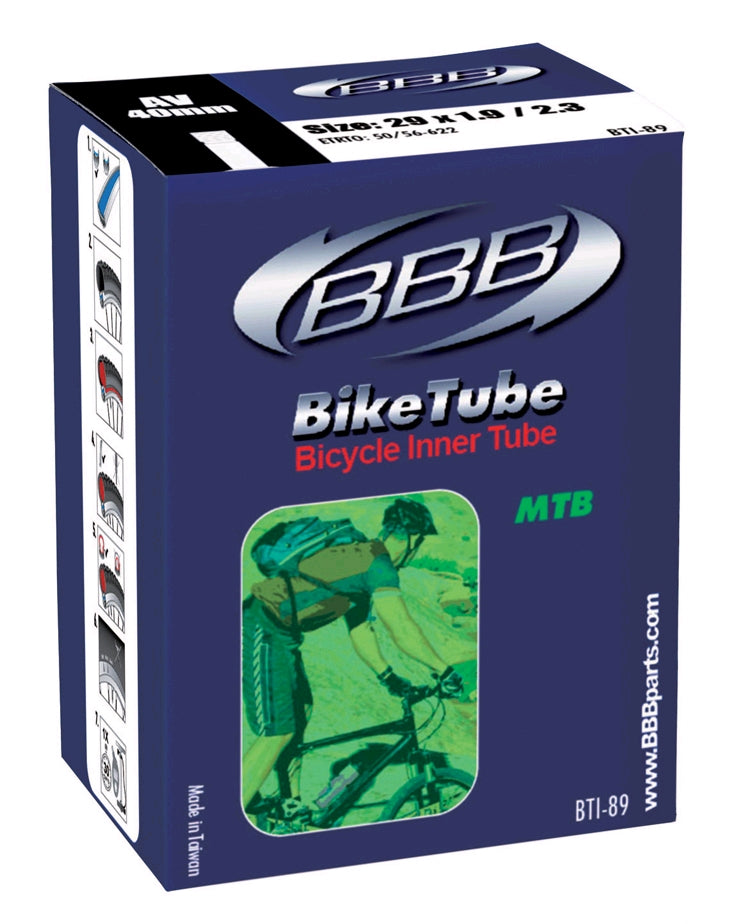 BBB BTI-89 MTB Innertube 29 x 1.9/2.3-Bicycle Tubes-BBB-FV 48M-Chain Driven Cycles-Bike Shop-Ireland