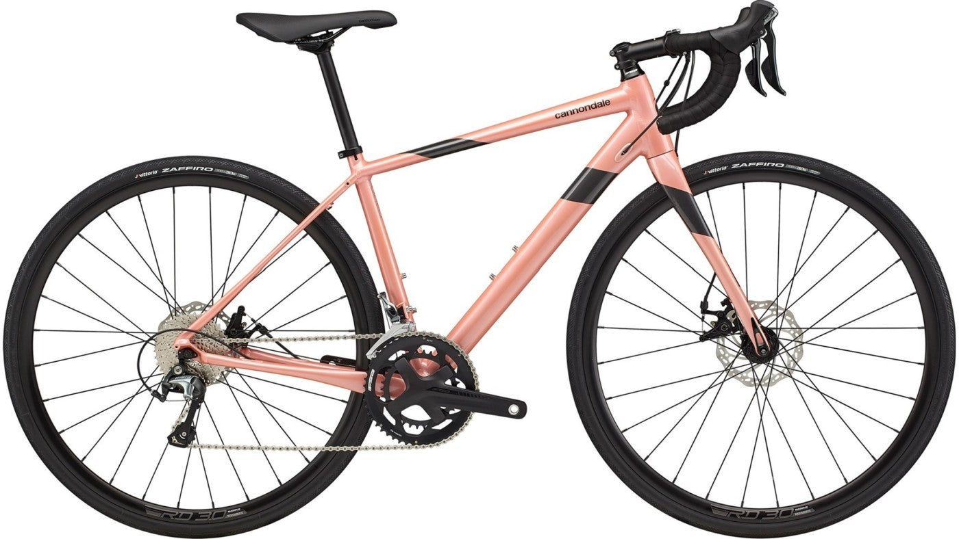 Cannondale Synapse Tiagra Womens Road Bike 2021-Cannondale-Light Pink-XS-Chain Driven Cycles-Bike Shop-Ireland