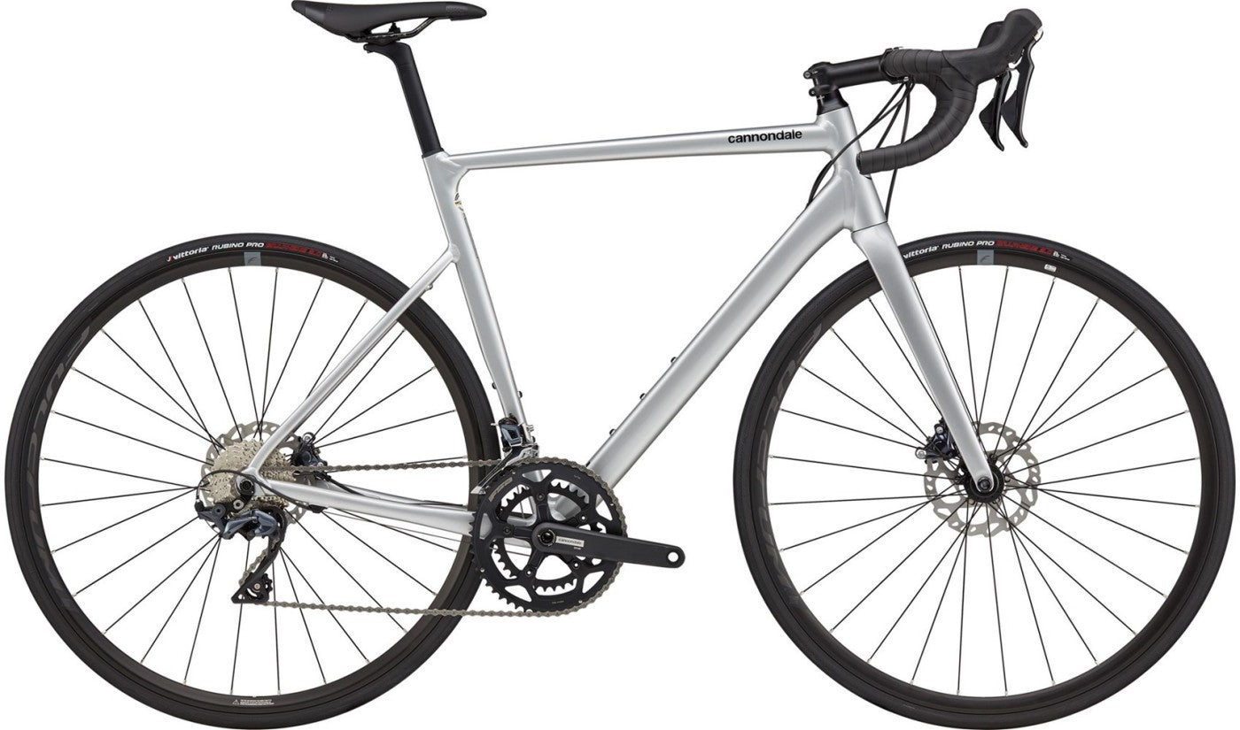 Cannondale CAAD13 Disc Ultegra Road Bike 2021-Bicycles-Cannondale-Silver - S-Chain Driven Cycles-Bike Shop-Ireland