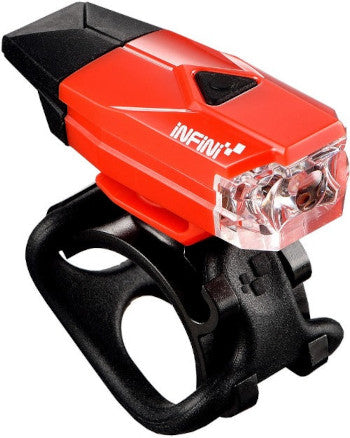 Infini Mini-Lava Rechargeable USB Front Light-Bicycle Accessories-Infini-Black-Chain Driven Cycles-Bike Shop-Ireland