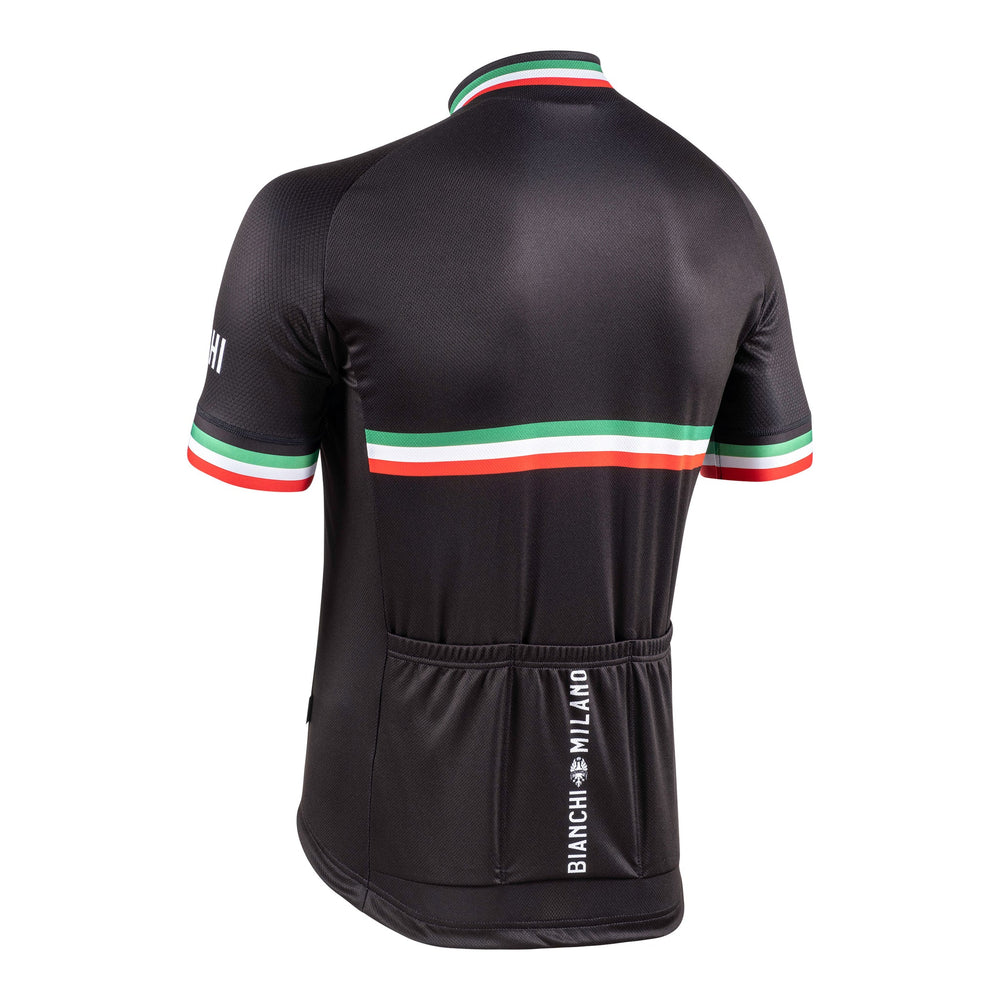 Nalini Bianchi Isalle SS Jersey Black-Bicycle Jerseys-Nalini-Small-Chain Driven Cycles-Bike Shop-Ireland
