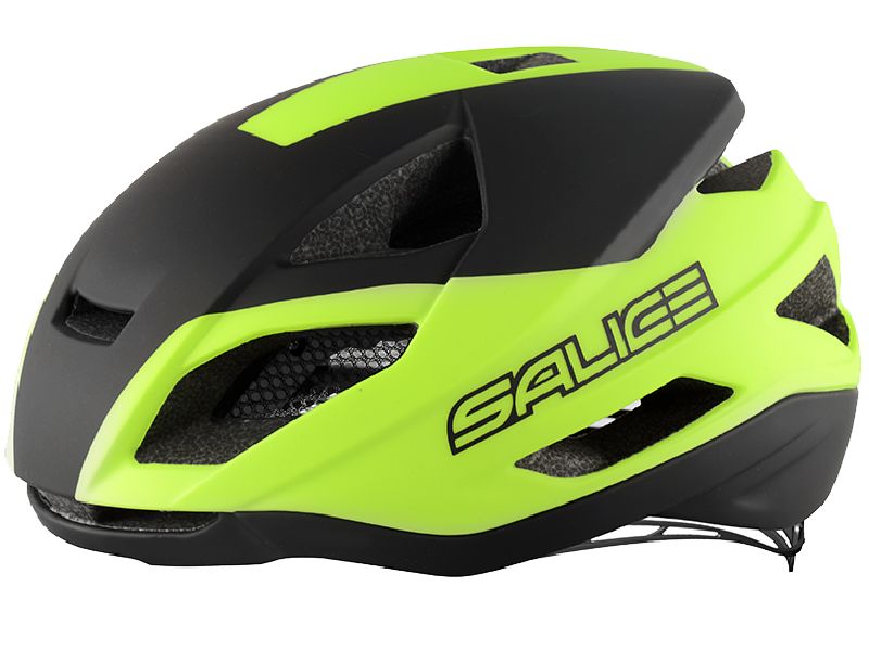 Salice Levante AERO Cycling Helmet-Bicycle Helmets-Salice-S-M-Black/Lime-Chain Driven Cycles-Bike Shop-Ireland