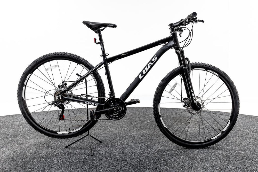 Luas L360 29er Tourney Mountain Bike 2021-Chain Driven Cycles-M 15.5"-Matt Black-Chain Driven Cycles-Bike Shop-Ireland