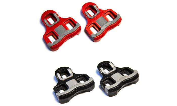 PowerTap P1 Pedal Cleats 6 Degree Float (Red)-Bicycle Cleats-PowerTap-Chain Driven Cycles-Bike Shop-Ireland