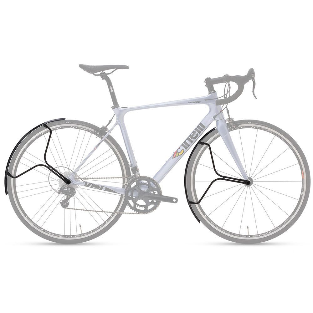 Quickguard QG100 Mudguard Black-Bicycle Fenders-Quickguard-Chain Driven Cycles-Bike Shop-Ireland