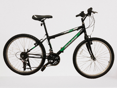 DMC Excel 24" Kids Bike-DMC-Black/Green-Chain Driven Cycles-Bike Shop-Ireland