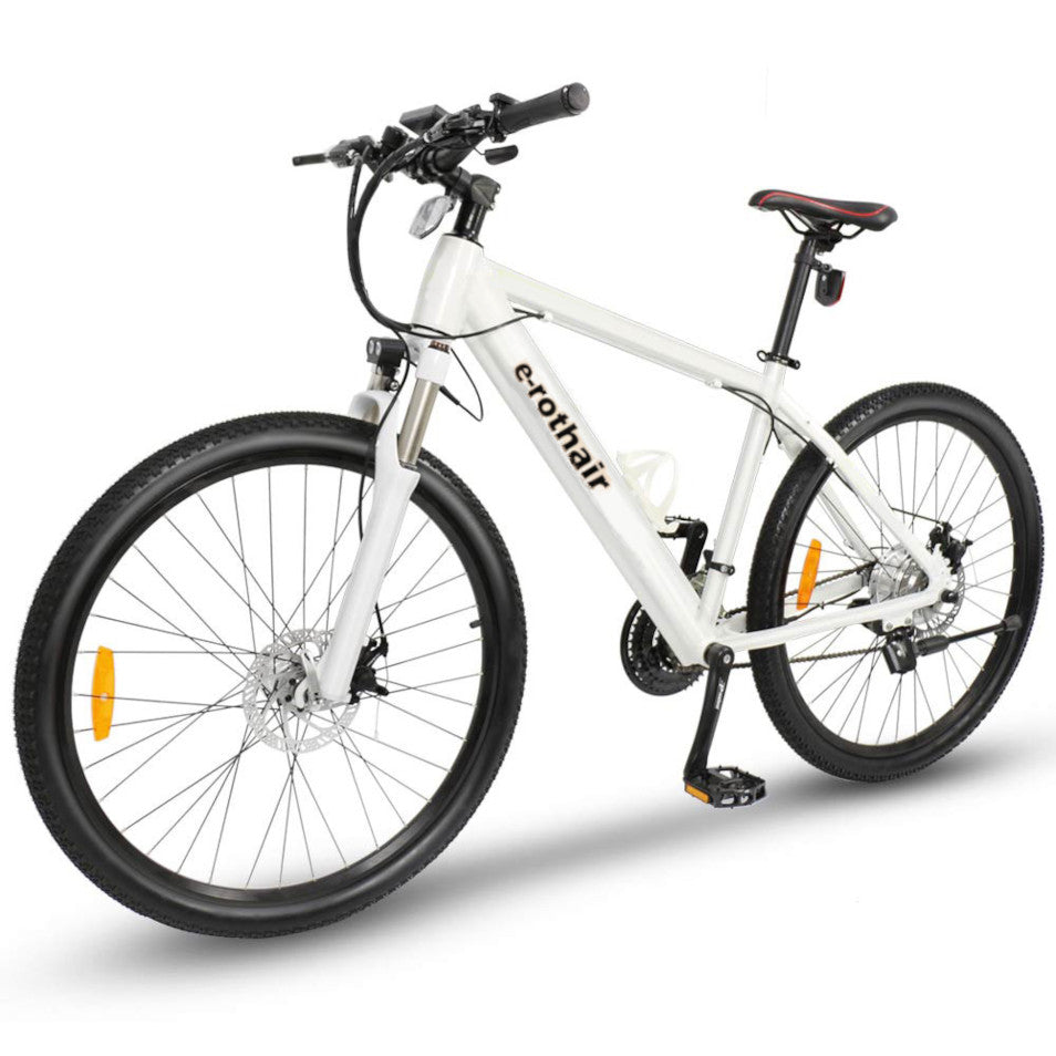E-Rothair Electric Bike-Bicycles-Chain Driven Cycles-White-Chain Driven Cycles-Bike Shop-Ireland