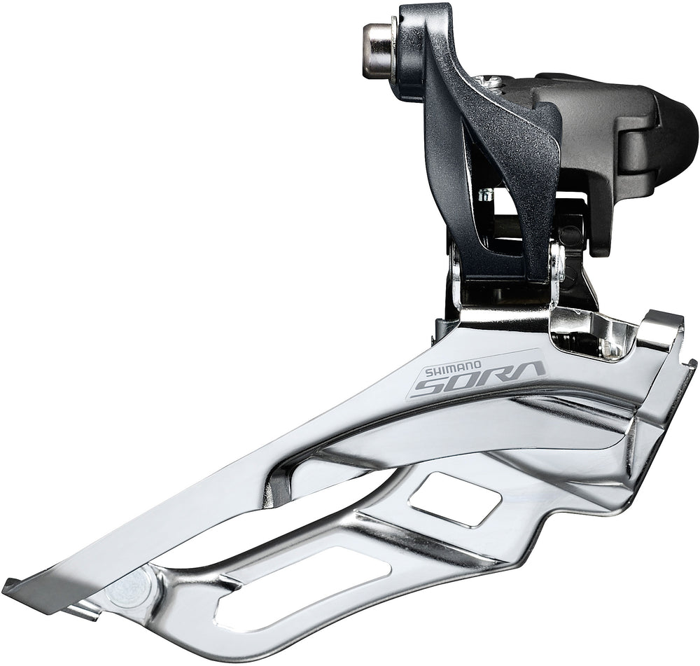 FD-R3030 Sora 9-speed front derailleur, triple 28.6 / 31.8 / 34.9 mm-Shimano-Chain Driven Cycles-Sligo-Ireland