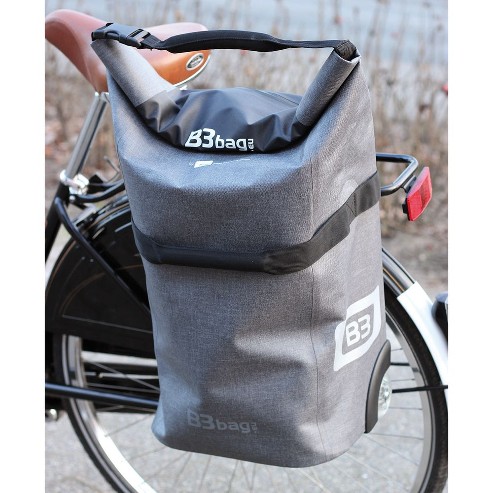 B & W B3 Waterproof Bag with Wheels-B & W-Chain Driven Cycles-Bike Shop-Ireland