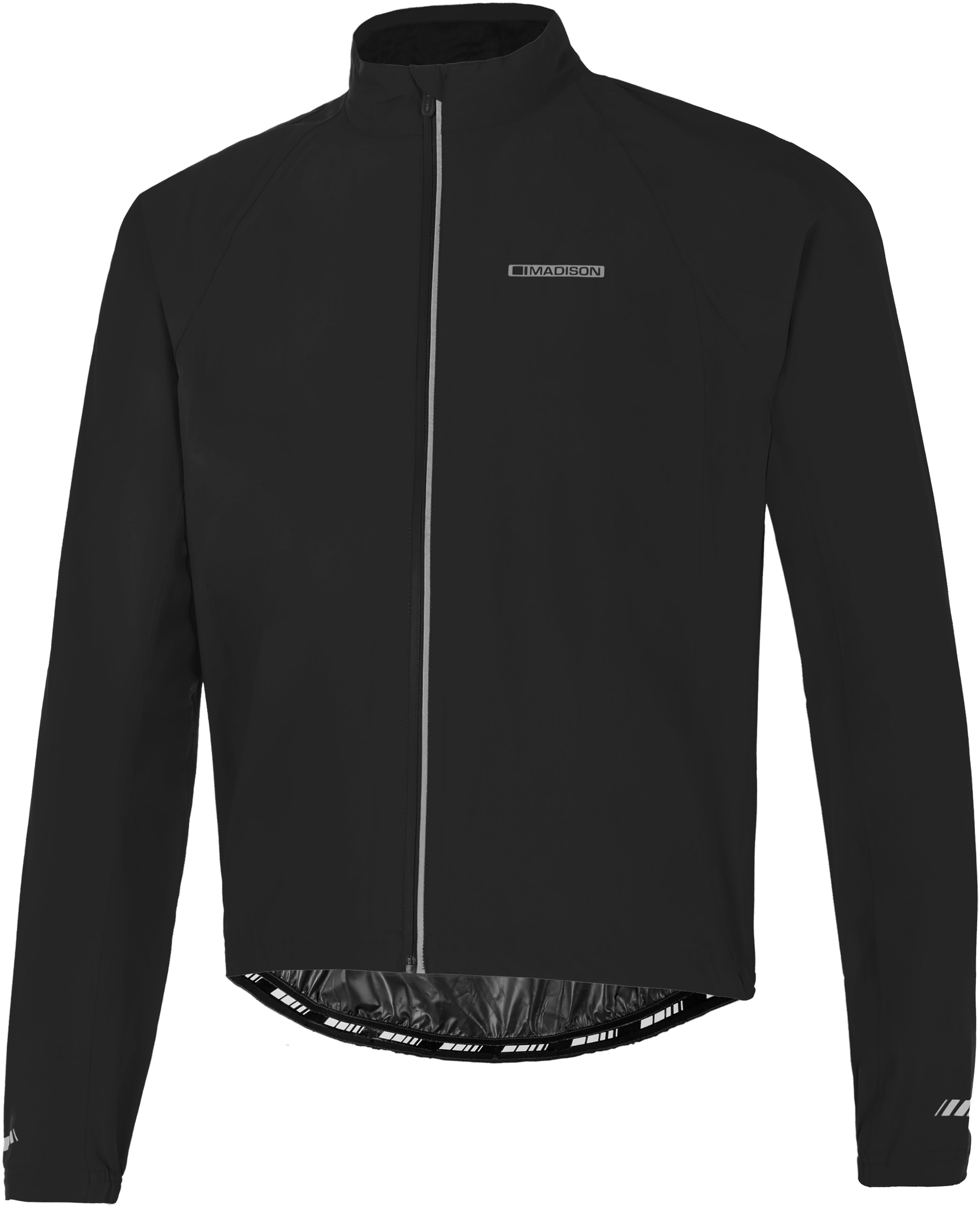 Madison | Peloton Men's Waterproof Jacket | Black-Bicycle Jacket-Madison-Medium-Chain Driven Cycles-Bike Shop-Ireland