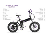 Mate X 750W Electric Bike-Mate-Green-Chain Driven Cycles-Bike Shop-Ireland
