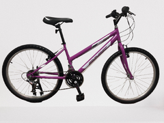 DMC Excel 24" Kids Bike-DMC-Purple/White-Chain Driven Cycles-Bike Shop-Ireland