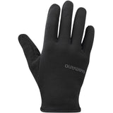 Shimano Unisex Light Thermal Gloves, Black, Size S