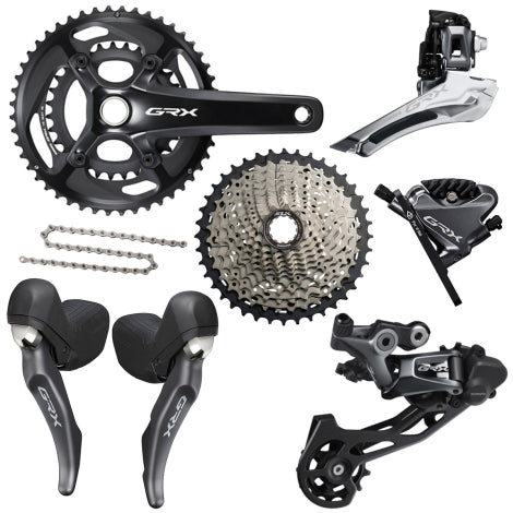 Shimano GRX 810 double groupset-Shimano-172.5mm-Chain Driven Cycles-Bike Shop-Ireland