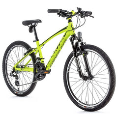 LeaderFox Spider 24" MTB-Leaderfox-Neon Yellow-Chain Driven Cycles-Bike Shop-Ireland