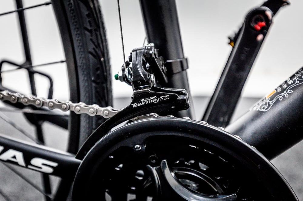 Luas R360 Hybrid Bike 2021-Chain Driven Cycles-M 17"-Matt Black-Chain Driven Cycles-Bike Shop-Ireland