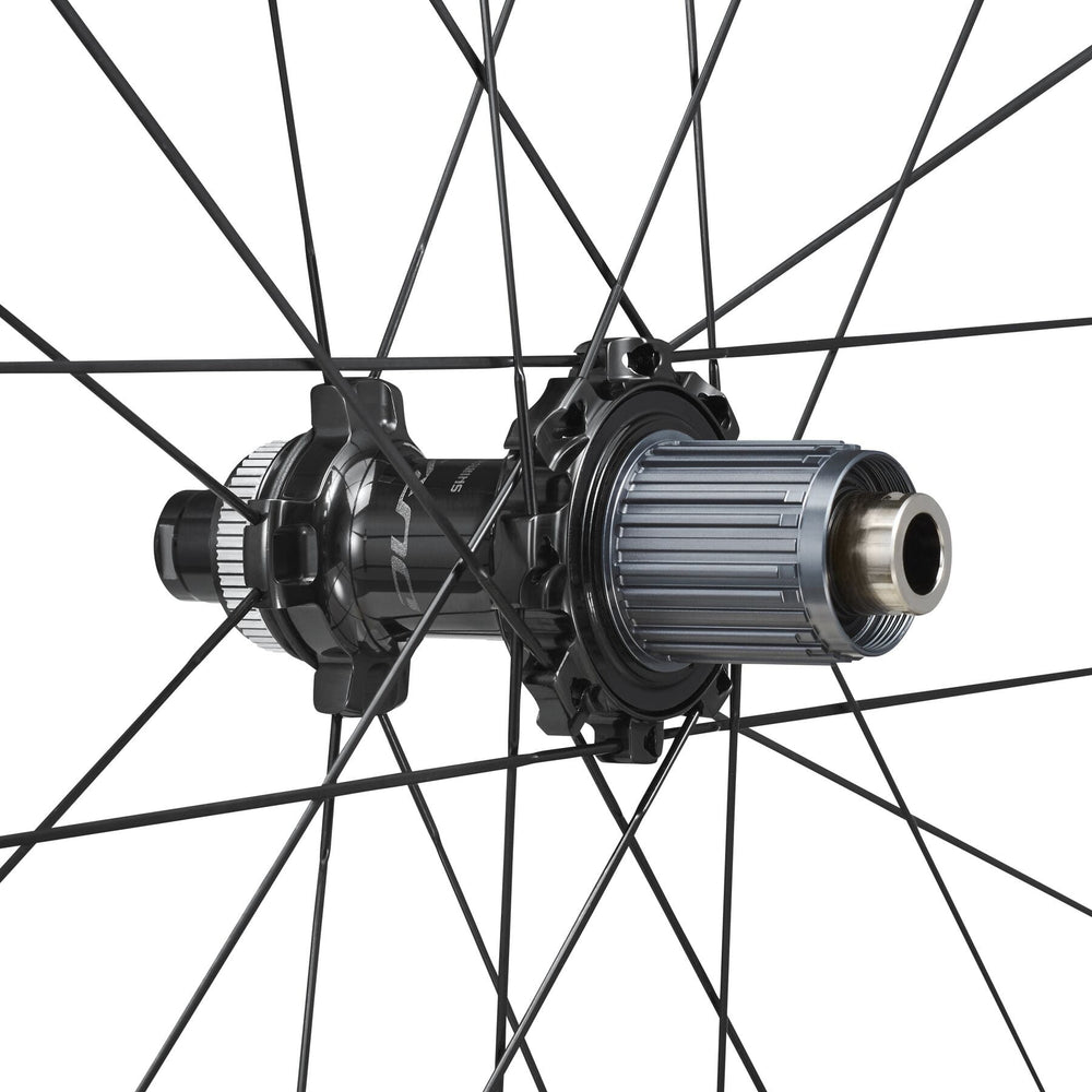 WH-R9270-C60-TL Dura-Ace disc Carbon clincher 60 mm, 12-speed rear 12x142 mm-Shimano-Chain Driven Cycles-Sligo-Ireland